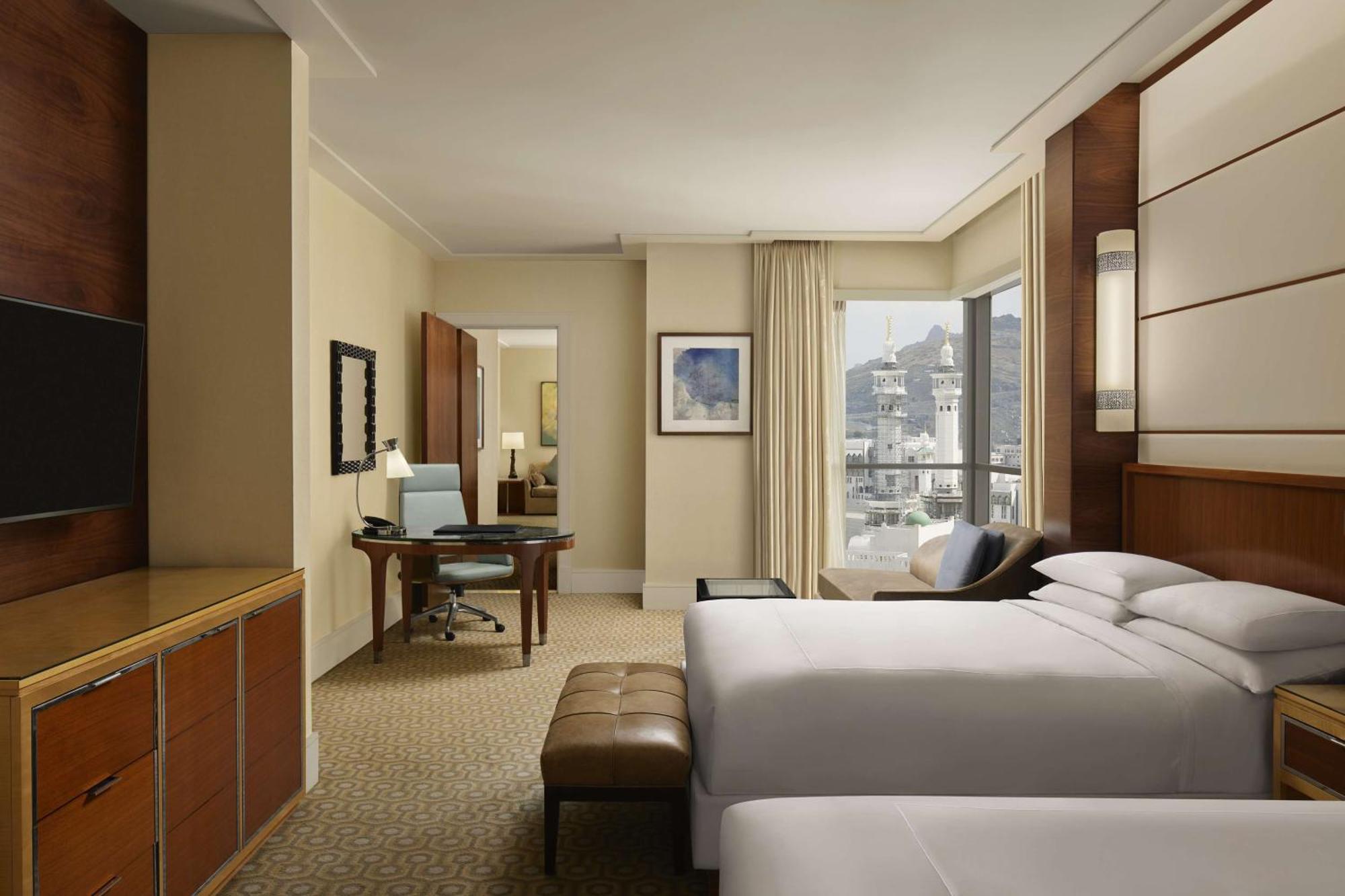 Superior Queen Room Two Queen Beds Partial Haram View